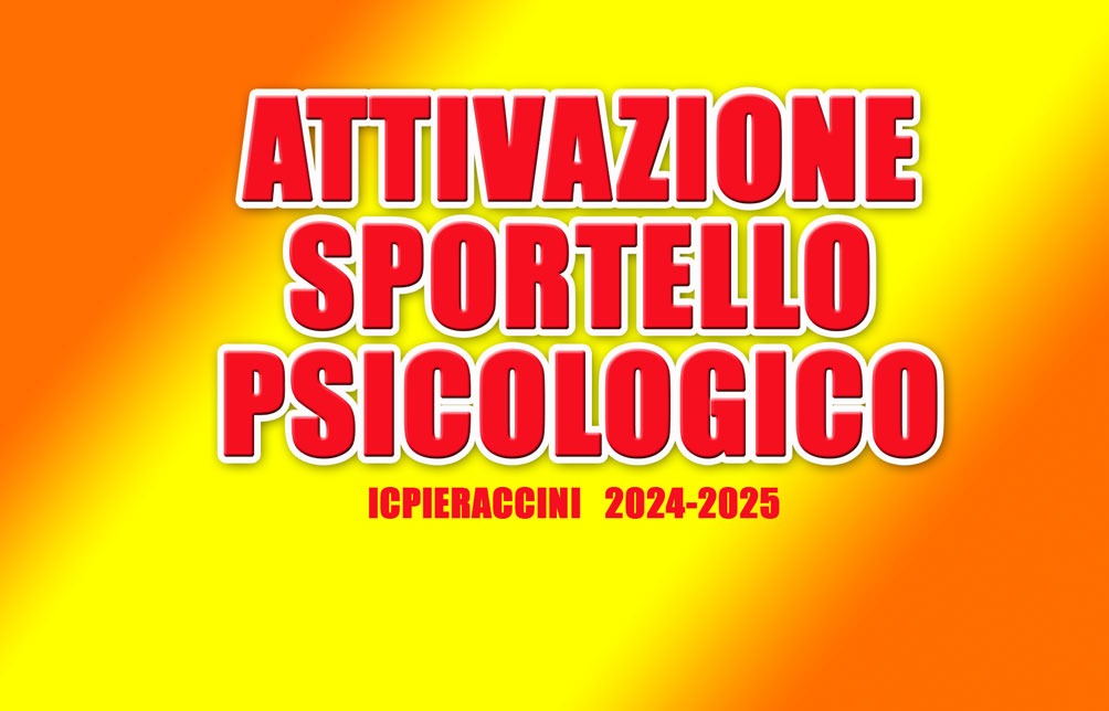 81 – Attivazione SPORTELLO PSICOLOGICO anno scolastico 2024-2025