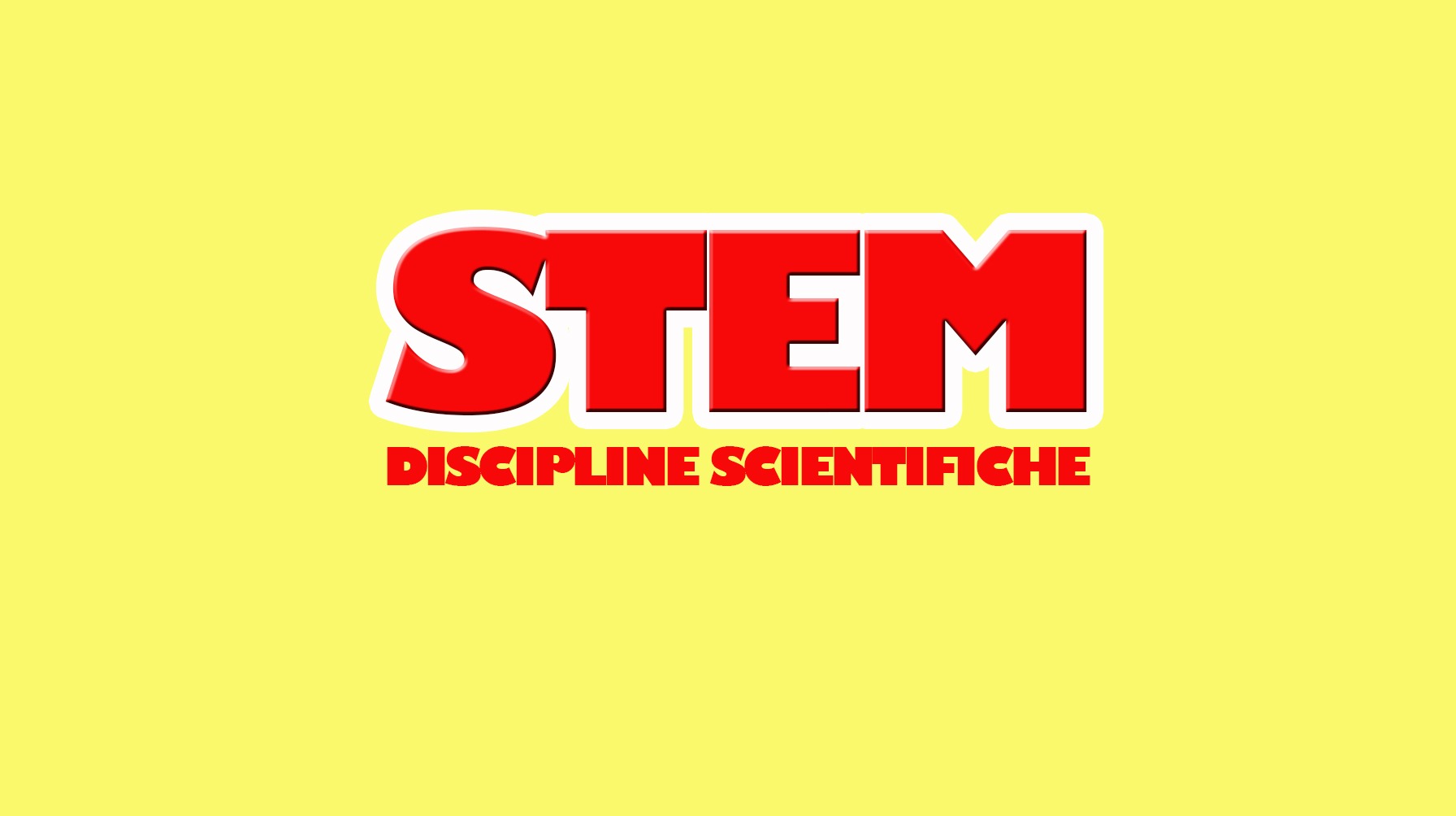 106 – Progetto extrascolastico gratuito STEM- Discipline Scientifiche -Secondaria